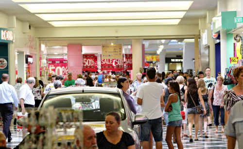 The 22-year-old stole items from the Sunshine Plaza. The 22-year-old stole items from the Sunshine Plaza.